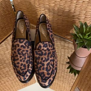 NWOT - Franco Sarto - Leopard - Loafers - 8M
